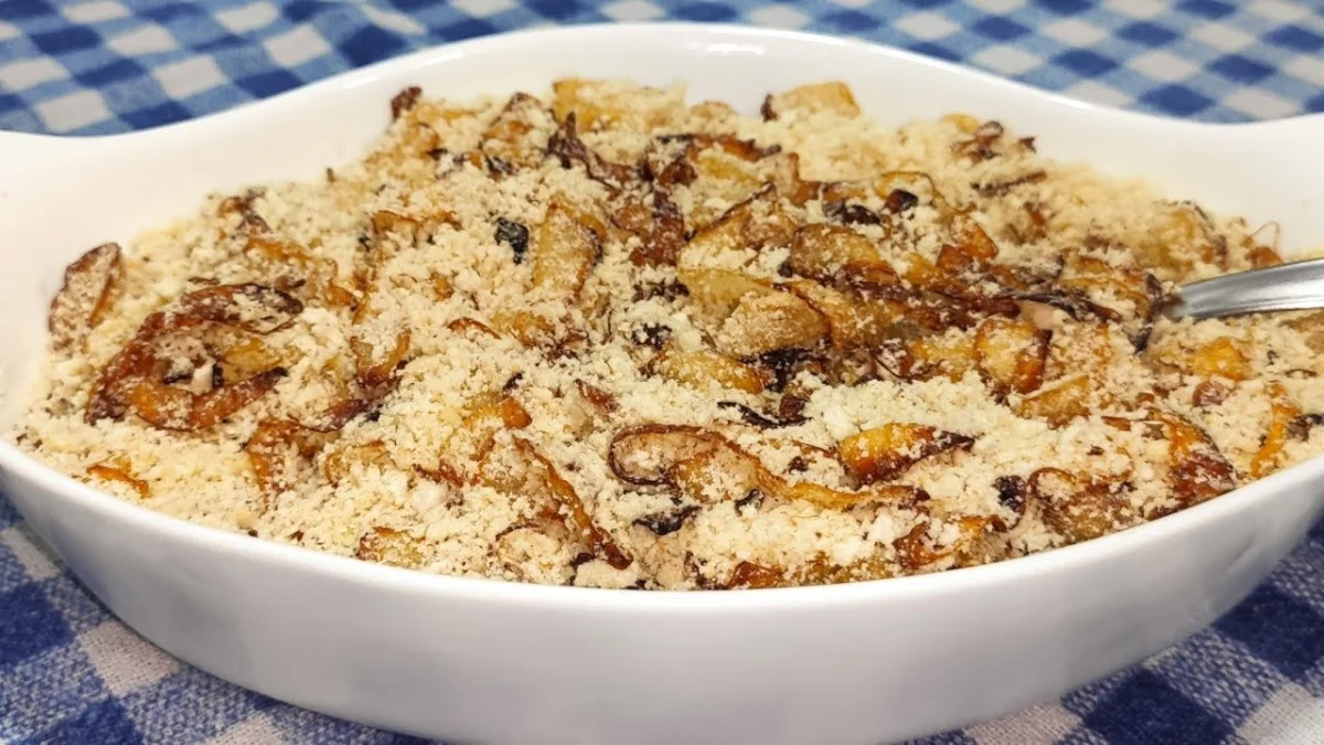 Farofa de cebola 