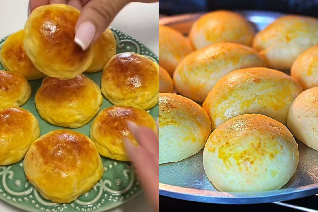 PÃO DE BATATA SEM FARINHA